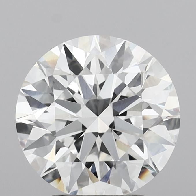 2.92 Carat Round Shaped, Ideal Cut, E Color, VVS2 Clarity, IGI Certified Lab Grown Diamond