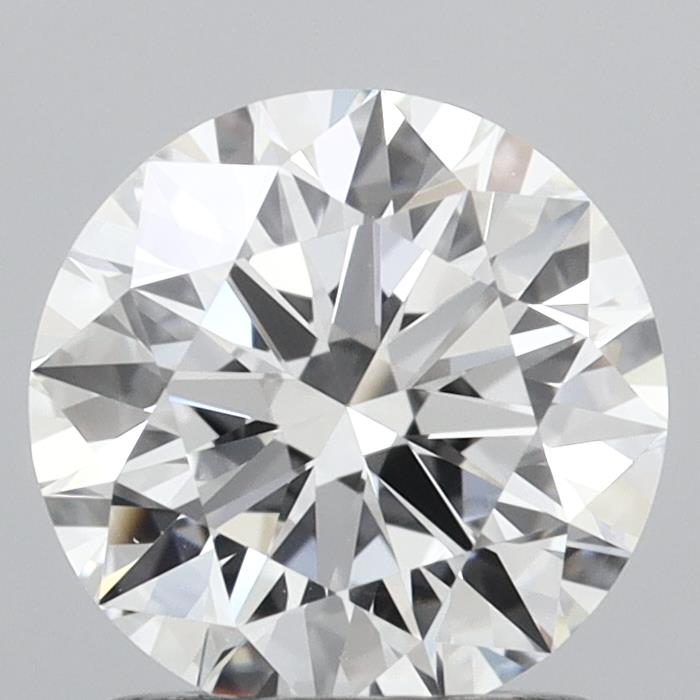 1.27 Carat Round Shaped, Excellent Cut, E Color, VVS2 Clarity, IGI Certified Lab Grown Diamond