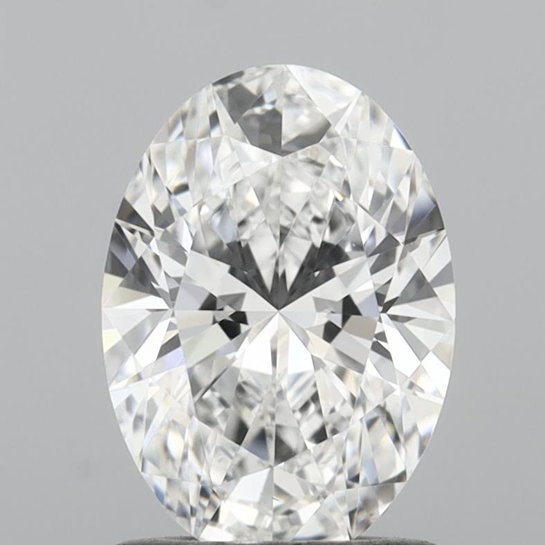 1.08 Carat Oval Shaped, Very Good Cut, E Color, VS1 Clarity, IGI Certified Lab Grown Diamond