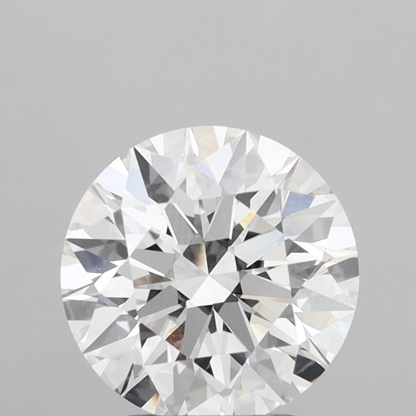 2.58 Carat Round Shaped, Ideal Cut, E Color, VVS2 Clarity, IGI Certified Lab Grown Diamond