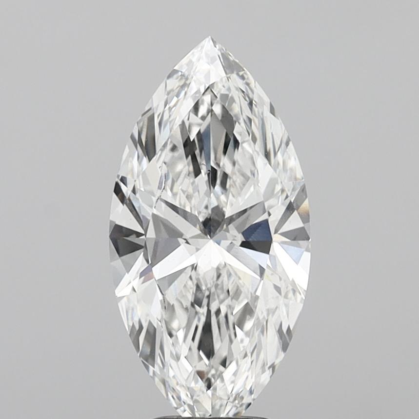 4.02 Carat Marquise Shaped, Ideal Cut, F Color, VS1 Clarity, IGI Certified Lab Grown Diamond