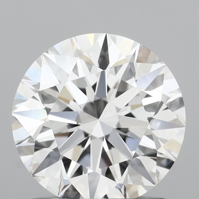 1.09 Carat Round Shaped, Ideal Cut, D Color, VVS2 Clarity, IGI Certified Lab Grown Diamond
