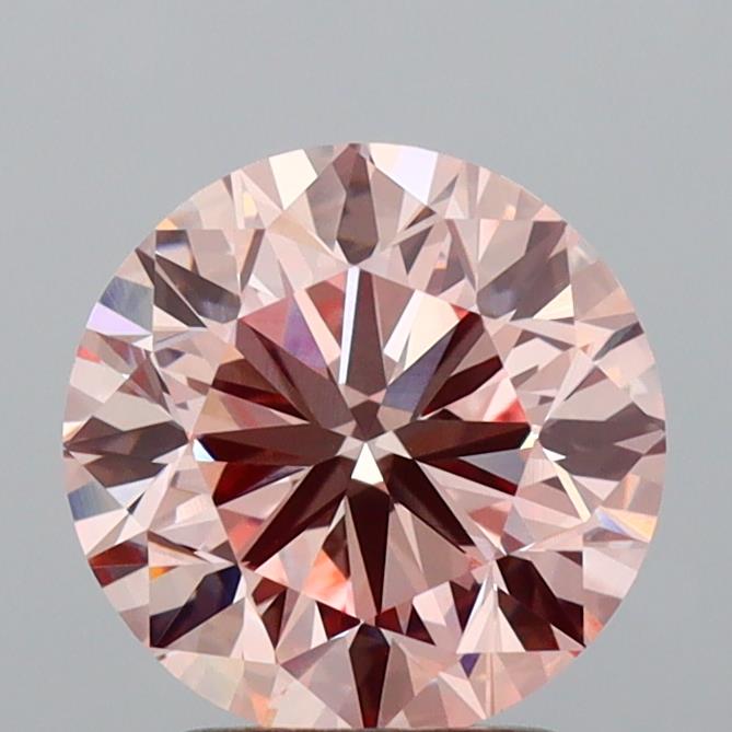 2.54 Carat Round Shaped, Very Good Cut, VVS2 Clarity, IGI Certified Lab Grown Diamond