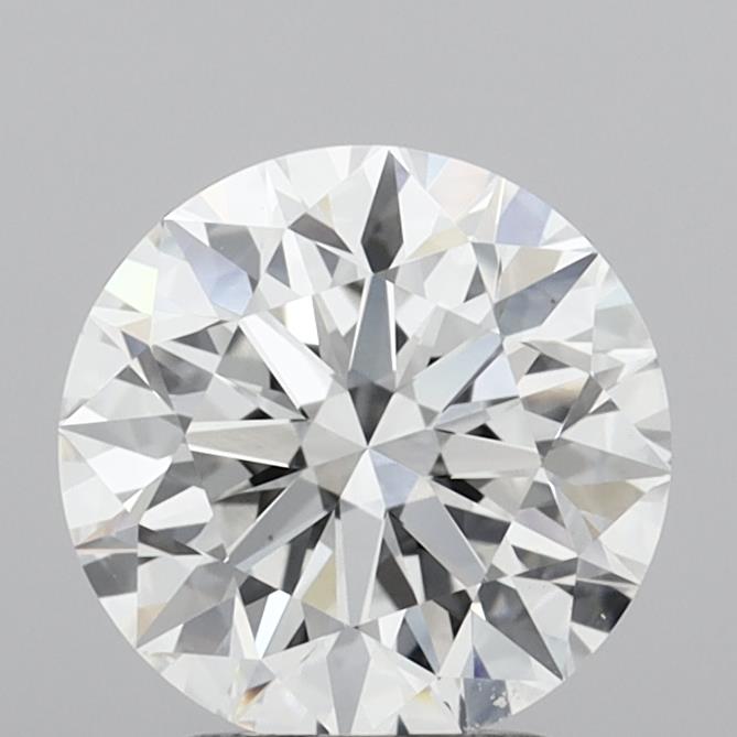 2.71 Carat Round Shaped, Excellent Cut, E Color, VVS2 Clarity, IGI Certified Lab Grown Diamond