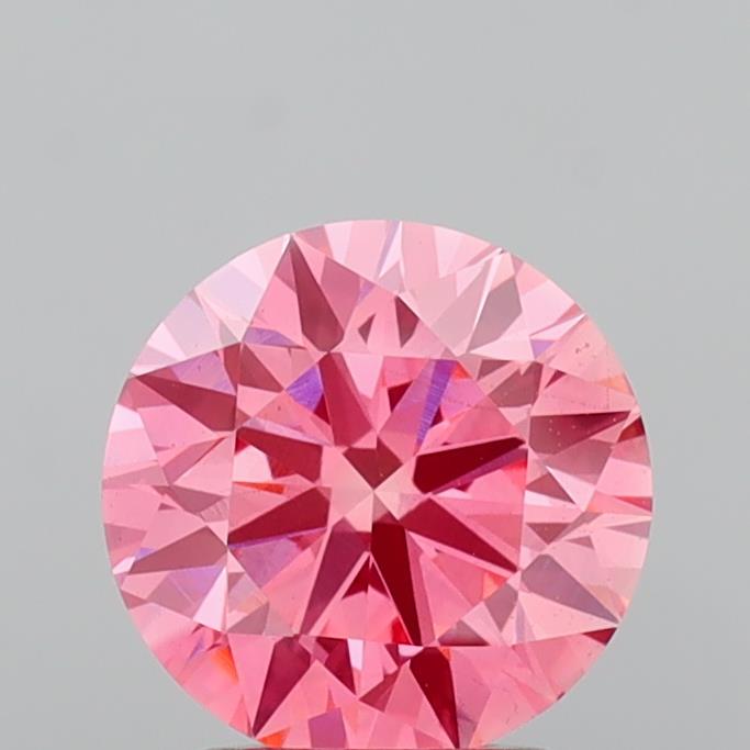 2.03 Carat Round Shaped, Ideal Cut, VS2 Clarity, IGI Certified Lab Grown Diamond