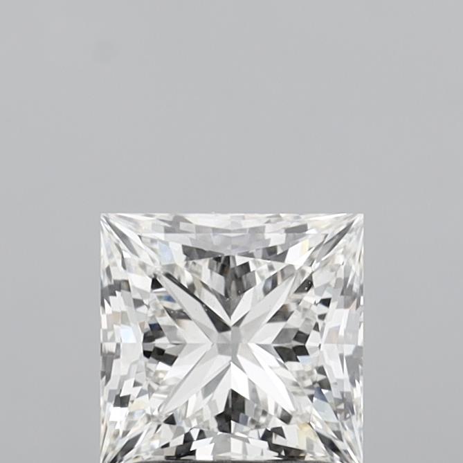 1.51 Carat Princess Shaped, Ideal Cut, G Color, VS1 Clarity, IGI Certified Lab Grown Diamond