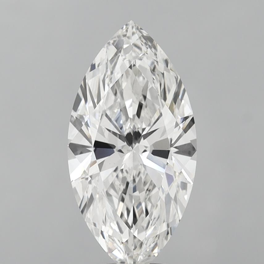 4.02 Carat Marquise Shaped, Ideal Cut, F Color, VS1 Clarity, IGI Certified Lab Grown Diamond