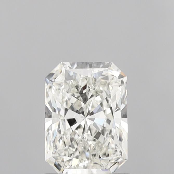 1.06 Carat Radiant Shaped, Ideal Cut, H Color, VVS2 Clarity, IGI Certified Lab Grown Diamond