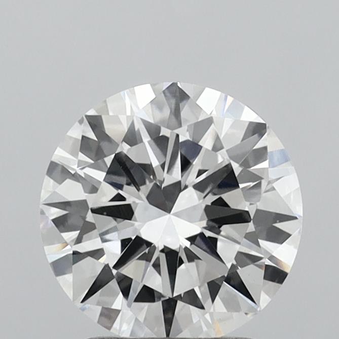 1.99 Carat Round Shaped, Very Good Cut, E Color, VVS2 Clarity, IGI Certified Lab Grown Diamond