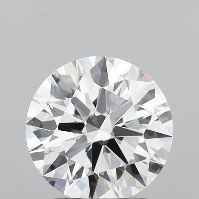 1.89 Carat Round Shaped, Ideal Cut, E Color, VVS2 Clarity, IGI Certified Lab Grown Diamond