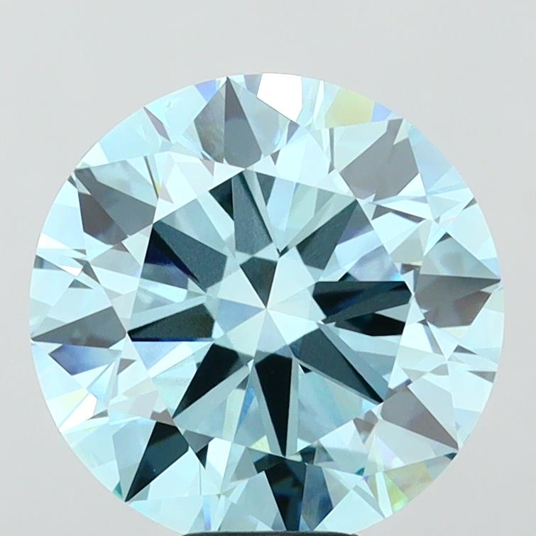 10.03 Carat Round Shaped, Excellent Cut, VVS2 Clarity, IGI Certified Lab Grown Diamond