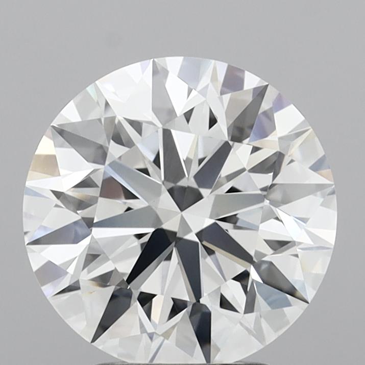 3.21 Carat Round Shaped, Ideal Cut, E Color, VVS2 Clarity, IGI Certified Lab Grown Diamond