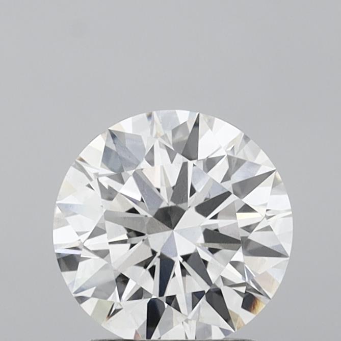 1.59 Carat Round Shaped, Ideal Cut, F Color, VS1 Clarity, IGI Certified Lab Grown Diamond