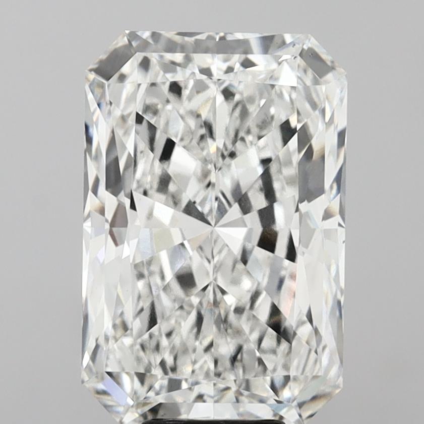 10.56 Carat Radiant Shaped, Ideal Cut, F Color, VS1 Clarity, IGI Certified Lab Grown Diamond