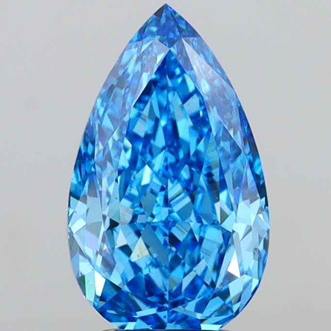 10.56 Carat Pear Shaped, Ideal Cut, VVS2 Clarity, IGI Certified Lab Grown Diamond