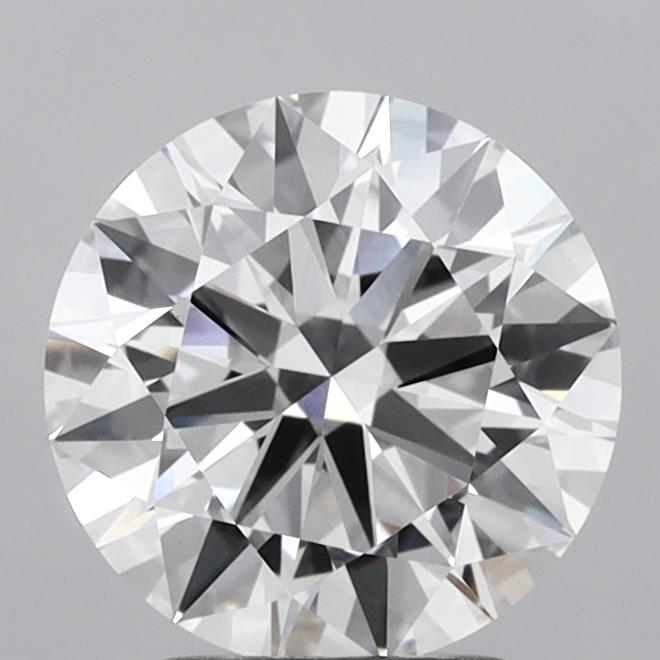 2.80 Carat Round Shaped, Excellent Cut, E Color, VVS2 Clarity, IGI Certified Lab Grown Diamond