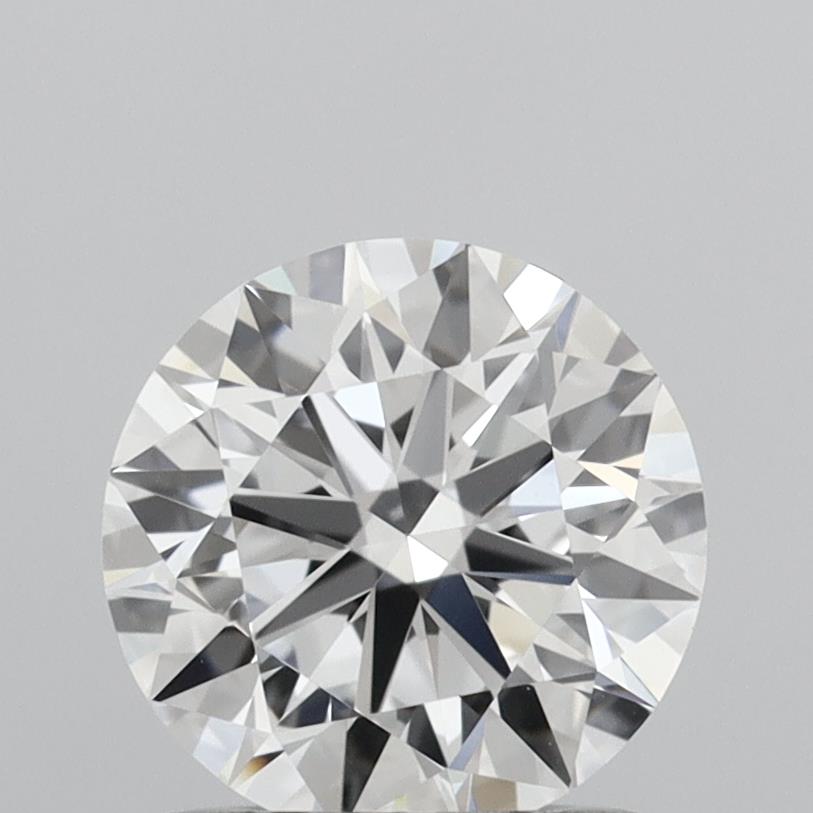 1.07 Carat Round Shaped, Ideal Cut, D Color, VVS2 Clarity, IGI Certified Lab Grown Diamond