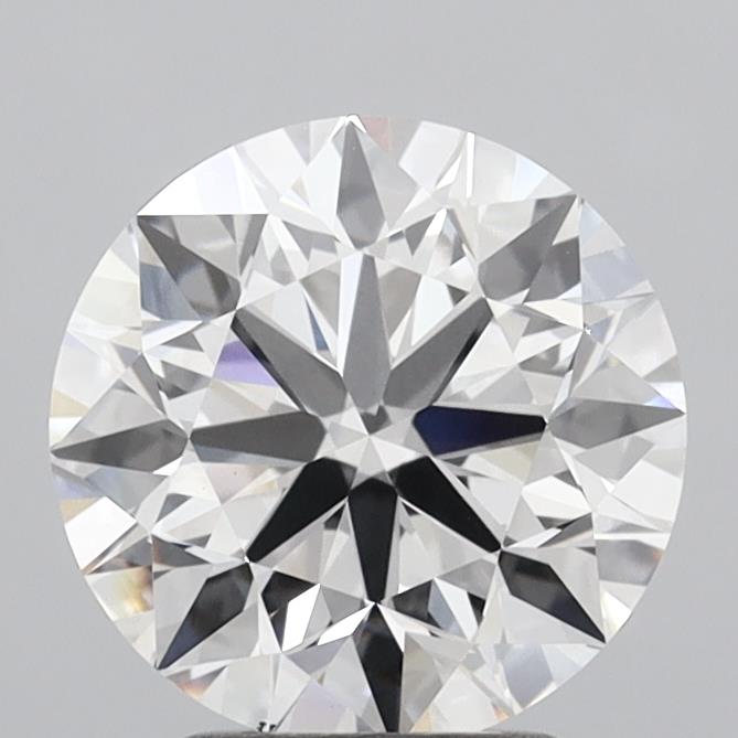 2.91 Carat Round Shaped, Excellent Cut, E Color, VS1 Clarity, IGI Certified Lab Grown Diamond