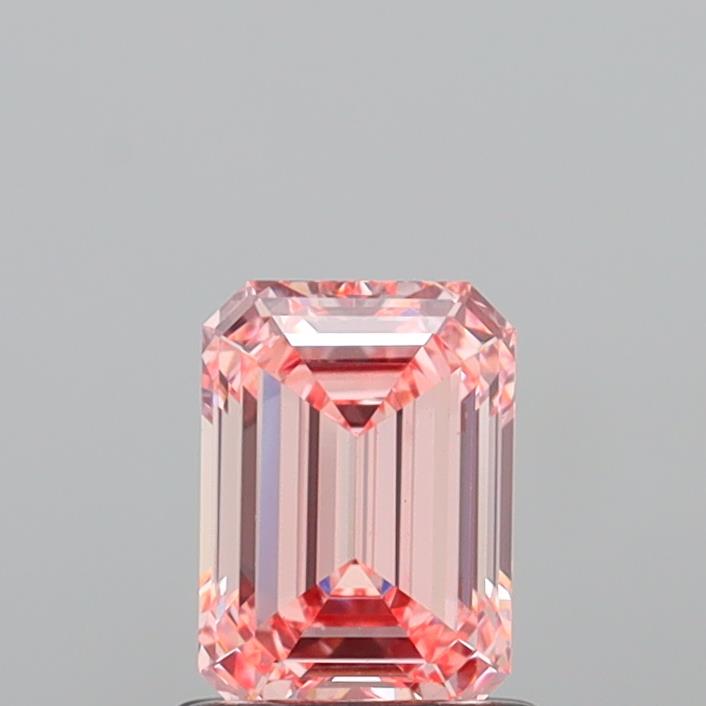1.12 Carat Emerald Shaped, Ideal Cut, VS1 Clarity, IGI Certified Lab Grown Diamond
