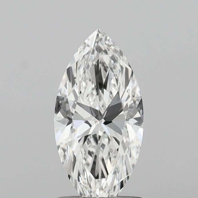 1.01 Carat Marquise Shaped, Ideal Cut, F Color, VVS2 Clarity, IGI Certified Lab Grown Diamond