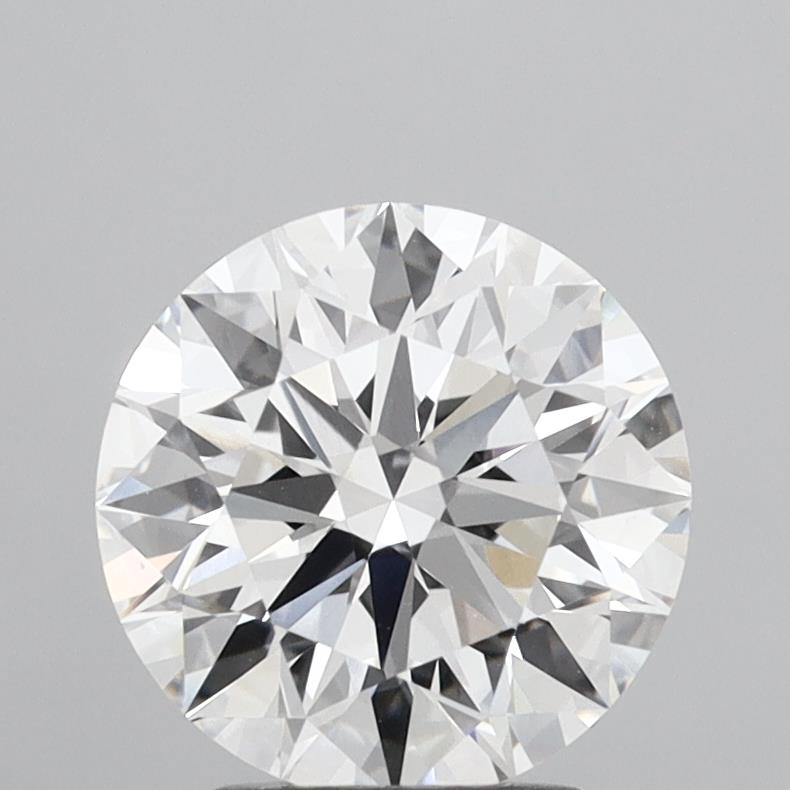 2.59 Carat Round Shaped, Ideal Cut, D Color, VVS1 Clarity, IGI Certified Lab Grown Diamond
