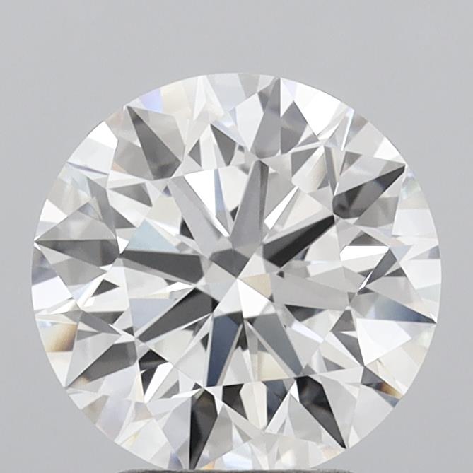 2.97 Carat Round Shaped, Excellent Cut, E Color, VVS2 Clarity, IGI Certified Lab Grown Diamond