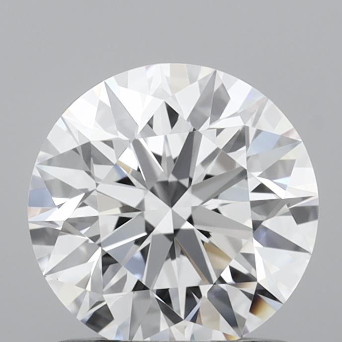 1.02 Carat Round Shaped, Ideal Cut, D Color, VVS2 Clarity, IGI Certified Lab Grown Diamond