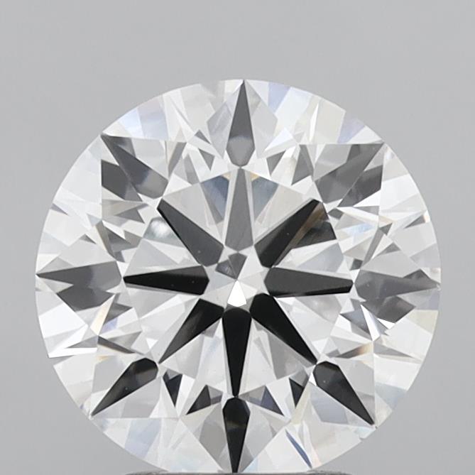 3.03 Carat Round Shaped, Ideal Cut, E Color, VVS2 Clarity, IGI Certified Lab Grown Diamond