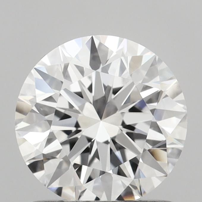 1.09 Carat Round Shaped, Ideal Cut, D Color, VVS2 Clarity, IGI Certified Lab Grown Diamond
