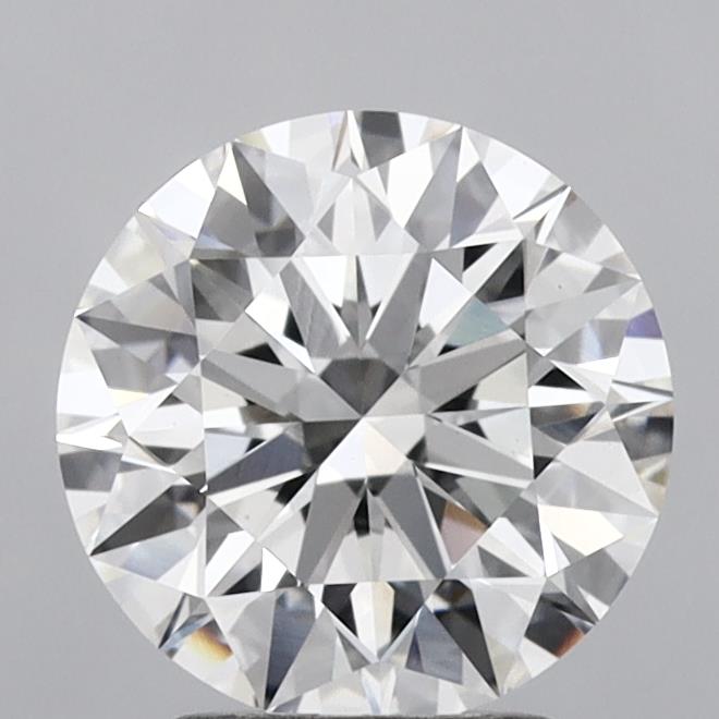 2.72 Carat Round Shaped, Ideal Cut, E Color, VVS2 Clarity, IGI Certified Lab Grown Diamond
