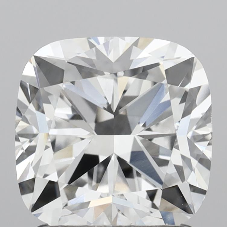 2.05 Carat Cushion Shaped, Ideal Cut, D Color, VVS2 Clarity, IGI Certified Lab Grown Diamond