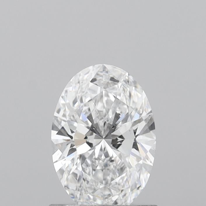 1.06 Carat Oval Shaped, Ideal Cut, D Color, VVS2 Clarity, IGI Certified Lab Grown Diamond