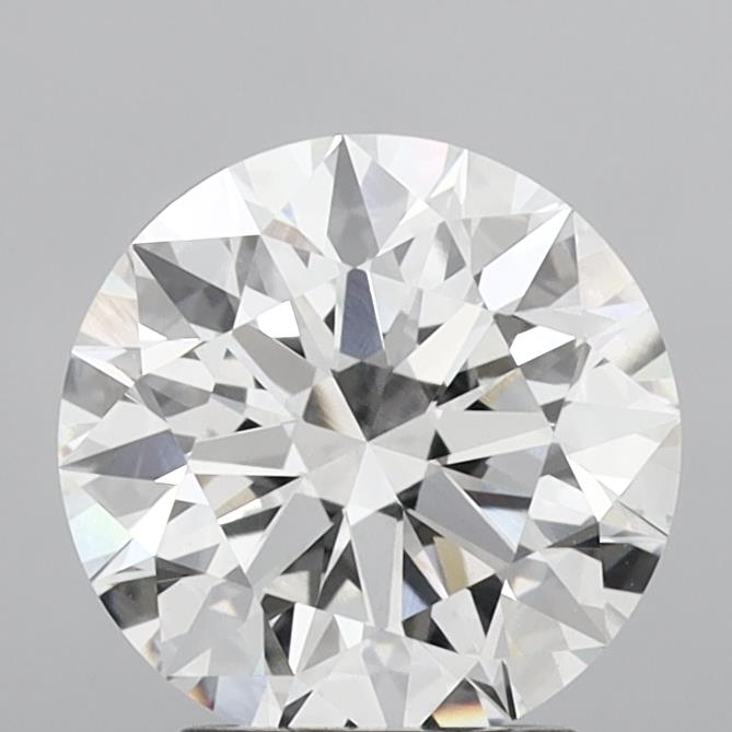 3.06 Carat Round Shaped, Ideal Cut, E Color, VVS2 Clarity, IGI Certified Lab Grown Diamond