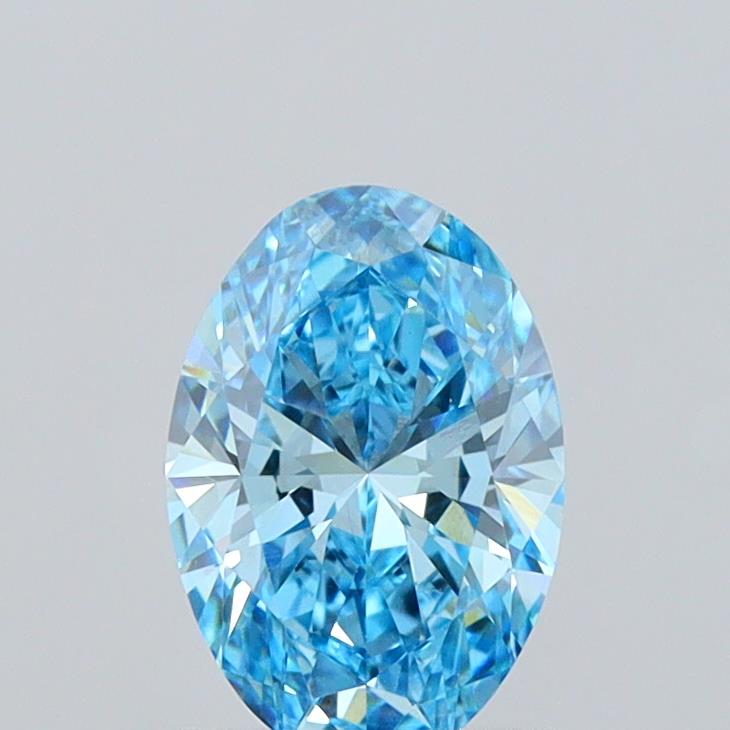1.38 Carat Oval Shaped, Ideal Cut, VVS2 Clarity, IGI Certified Lab Grown Diamond