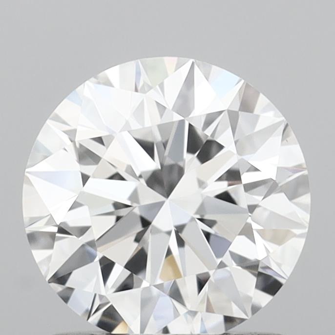1.04 Carat Round Shaped, Ideal Cut, D Color, VVS2 Clarity, IGI Certified Lab Grown Diamond