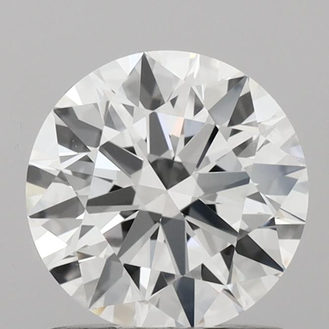 1.06 Carat Round Shaped, Ideal Cut, D Color, VS2 Clarity, IGI Certified Lab Grown Diamond