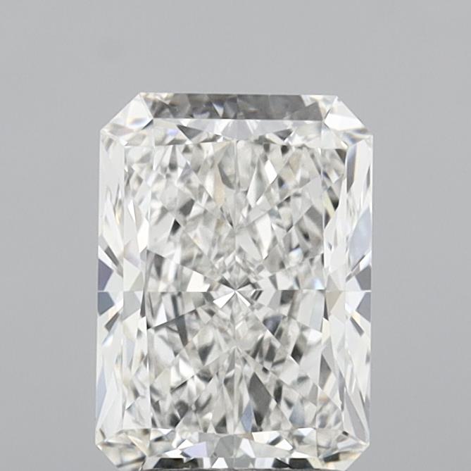 2.07 Carat Radiant Shaped, Ideal Cut, G Color, VVS2 Clarity, IGI Certified Lab Grown Diamond