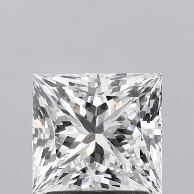 1.69 Carat Princess Shaped, Very Good Cut, F Color, VVS1 Clarity, IGI Certified Lab Grown Diamond