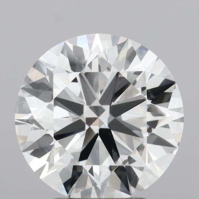 2.93 Carat Round Shaped, Ideal Cut, E Color, VVS2 Clarity, IGI Certified Lab Grown Diamond