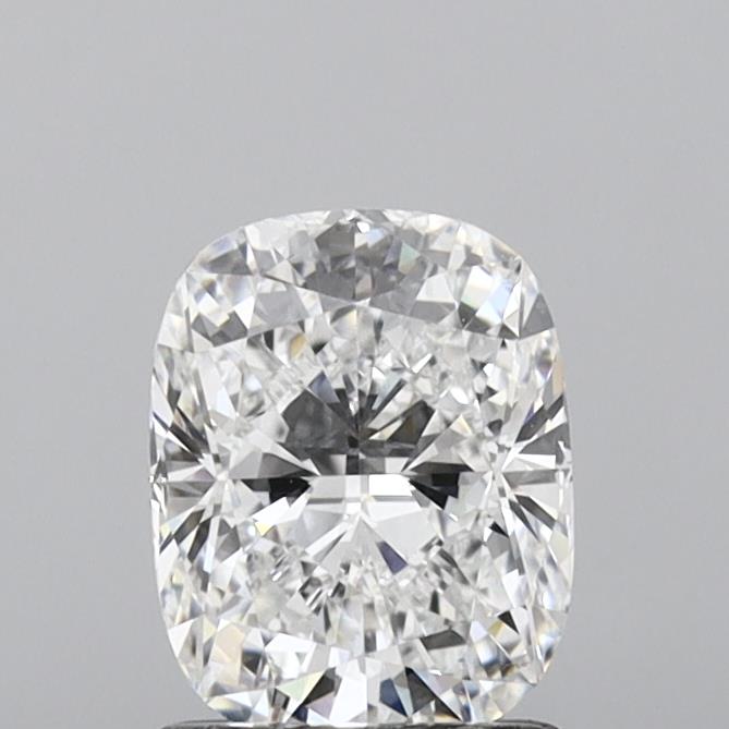 1.58 Carat Cushion Shaped, Ideal Cut, D Color, VVS2 Clarity, IGI Certified Lab Grown Diamond