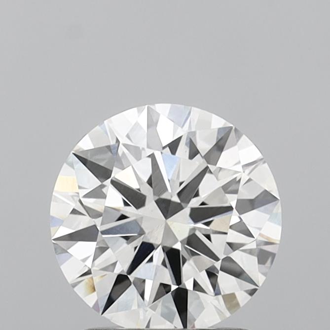 1.57 Carat Round Shaped, Excellent Cut, G Color, VVS2 Clarity, IGI Certified Lab Grown Diamond
