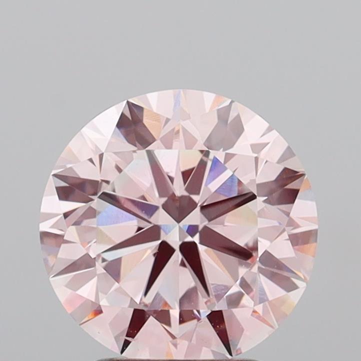 2.76 Carat Round Shaped, Excellent Cut, VVS2 Clarity, IGI Certified Lab Grown Diamond