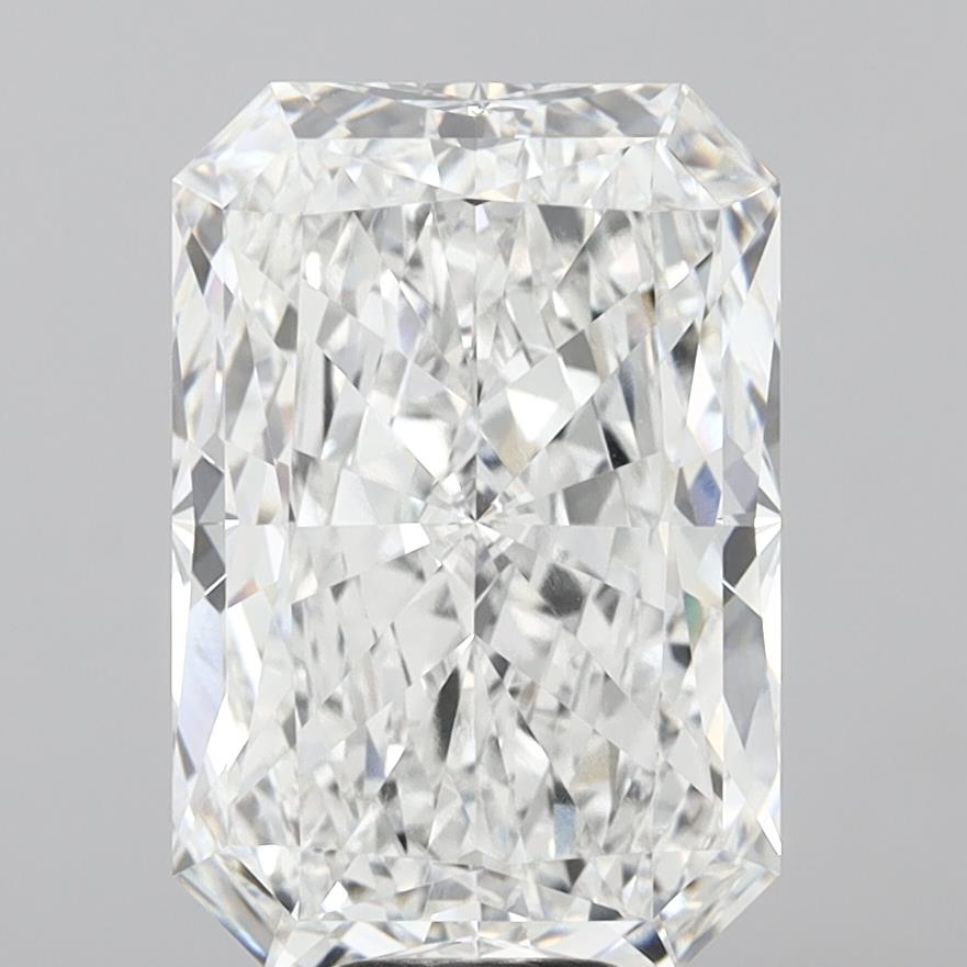 12.06 Carat Radiant Shaped, Ideal Cut, F Color, VVS2 Clarity, IGI Certified Lab Grown Diamond
