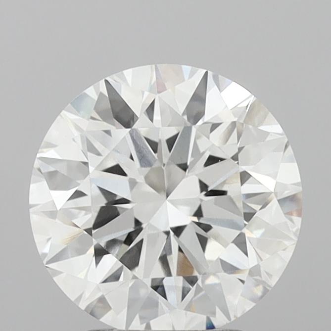 2.83 Carat Round Shaped, Excellent Cut, E Color, VVS2 Clarity, IGI Certified Lab Grown Diamond