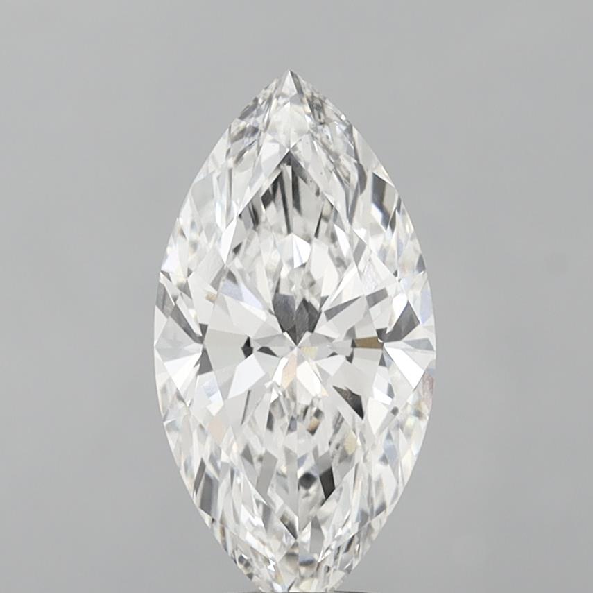 4.02 Carat Marquise Shaped, Ideal Cut, F Color, VS1 Clarity, IGI Certified Lab Grown Diamond