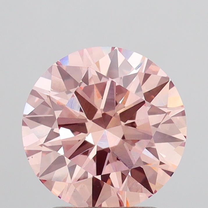 2.11 Carat Round Shaped, Excellent Cut, VS1 Clarity, IGI Certified Lab Grown Diamond