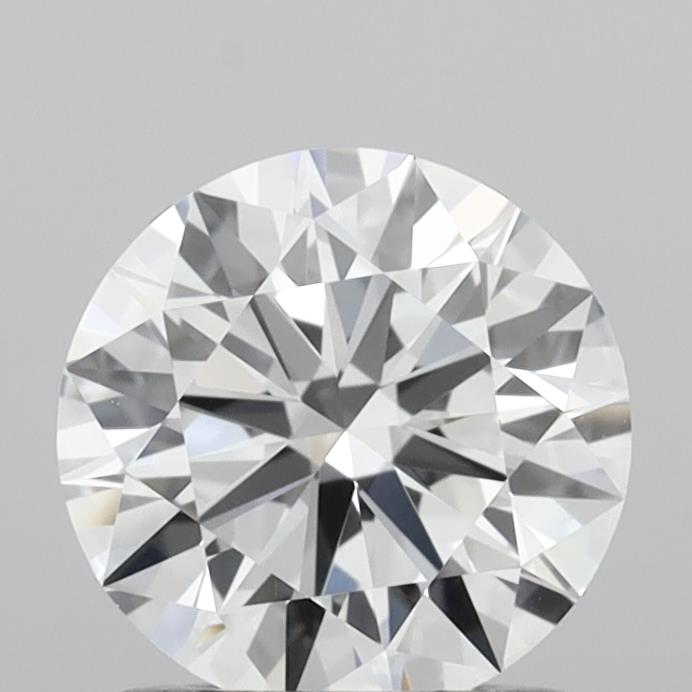 1.07 Carat Round Shaped, Ideal Cut, D Color, VVS1 Clarity, IGI Certified Lab Grown Diamond