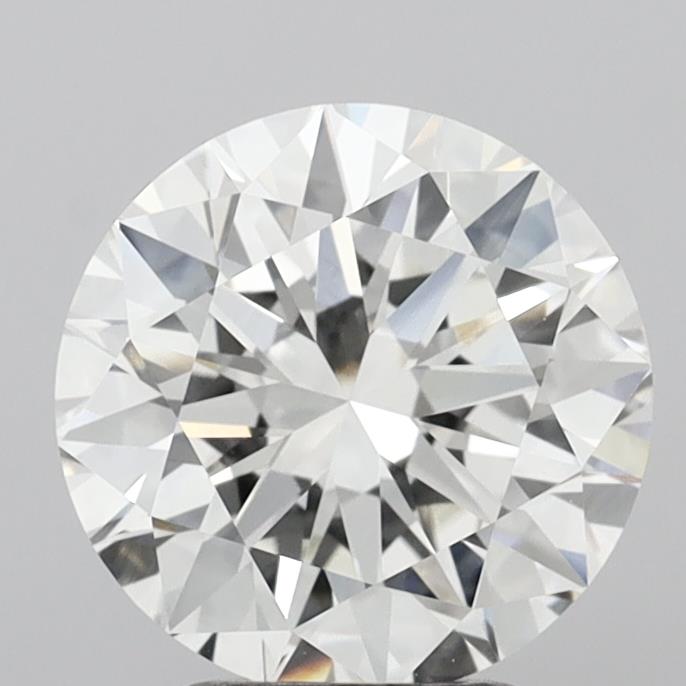 3.50 Carat Round Shaped, Excellent Cut, F Color, VVS2 Clarity, IGI Certified Lab Grown Diamond