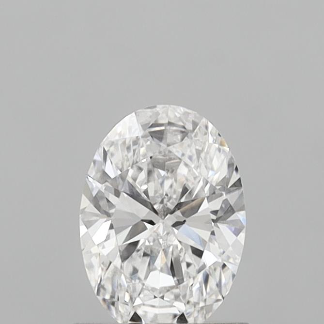 0.97 Carat Oval Shaped, Ideal Cut, D Color, VVS2 Clarity, IGI Certified Lab Grown Diamond