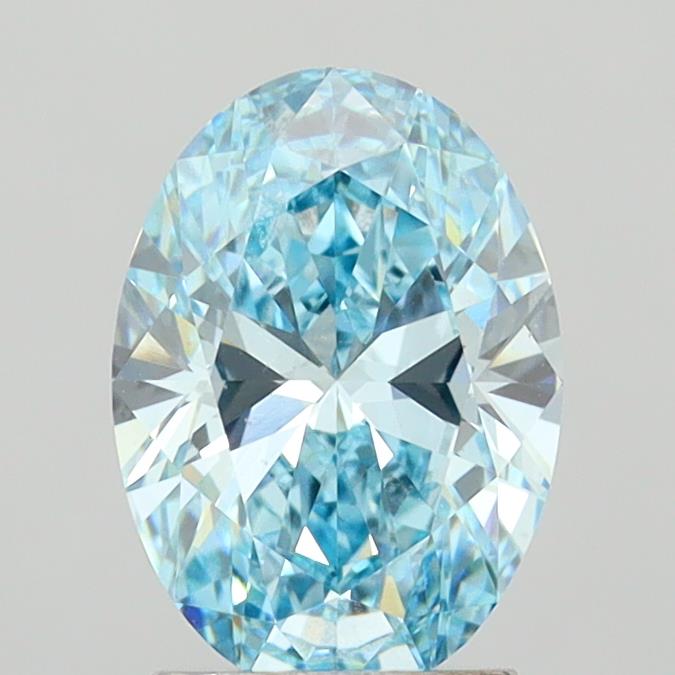 2.26 Carat Oval Shaped, Ideal Cut, VS1 Clarity, IGI Certified Lab Grown Diamond